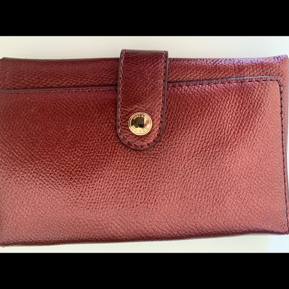 Red Coach Wristlet - Picture 4 of 7